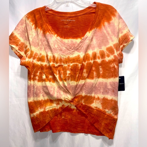 Lucky Brand Tops - NWT LUCKY BRAND TIE DYED SHIRT. Size Large